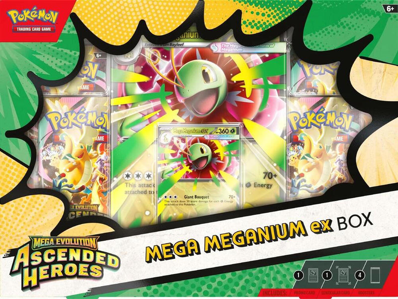 Ascended Heroes ex Box Variante Mega Meganium ex (English)